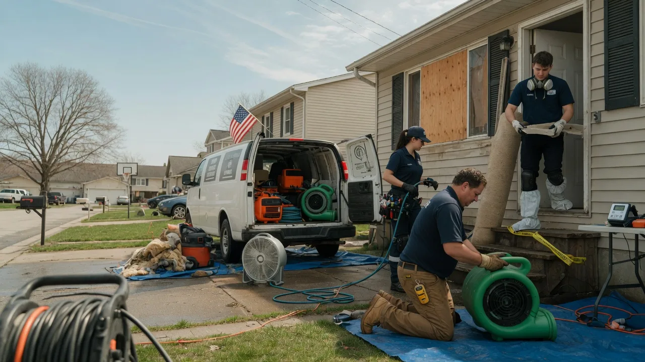 Water Damage Restoration in Camp Grove, IL near me